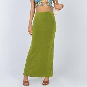 Princess Polly Harriette Maxi Skirt Size 8